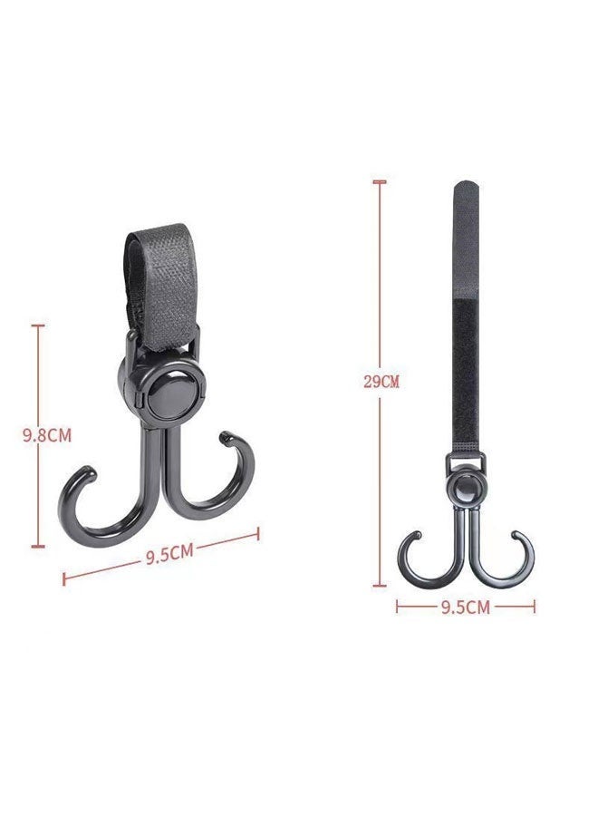 10 Pcs Universal electric vehicle hook, strong load - bearing hanging tool, stroller hook for hanging bags, universal hook for children’s vehicles - Image 3