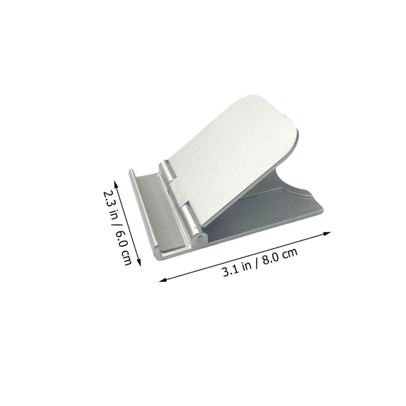 3 Pcs Black Portable Adjustable Phone Tablet Stand Holder For Desk Office Bedroom - Image 3