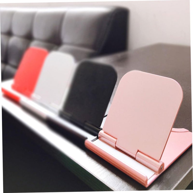 3 Pcs Black Portable Adjustable Phone Tablet Stand Holder For Desk Office Bedroom - Image 4