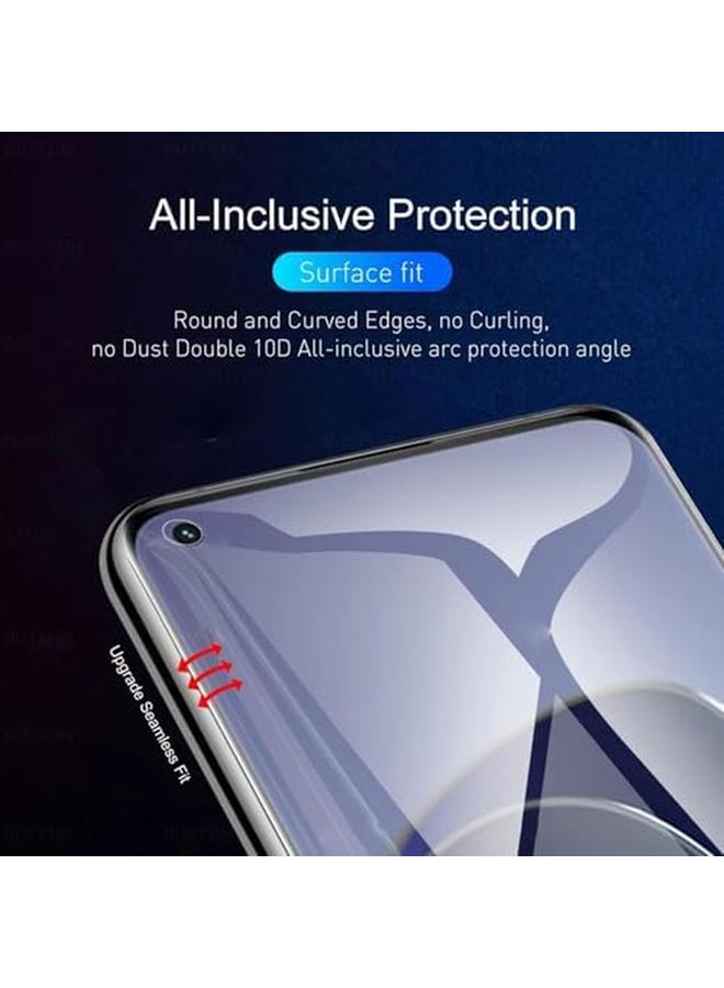 erorex 2 Plus 2Pcs Compatible With Oneplus 10 Pro Screen Protector 5G 6.7" Camera Lens Protector Hydrogel Film Bubble Free Scratch Resistant - Image 2