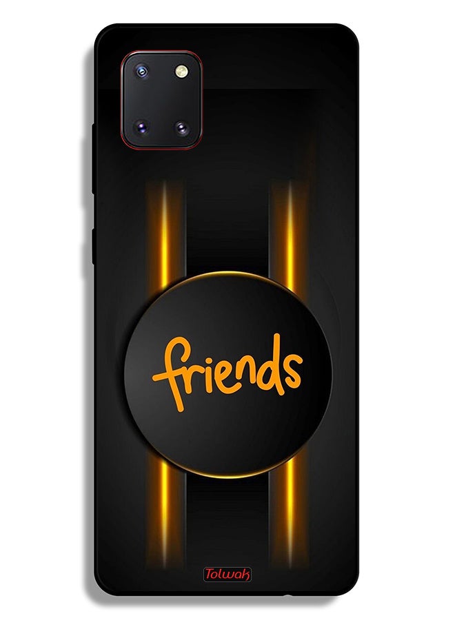 Tolwak Samsung Galaxy Note 10 Lite Protective Case Cover Friends - Image 2