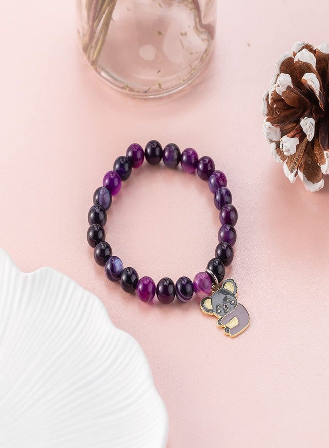 بارتنر سوار وتعليقة بتصميم كوالا هدية مثالية للأصدقاء (بنفسجي) - Image 4