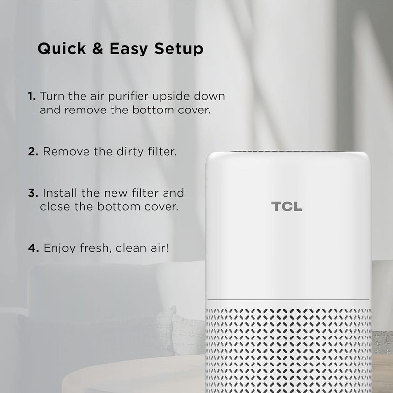 TCL AR1S Air Filter White - Image 5
