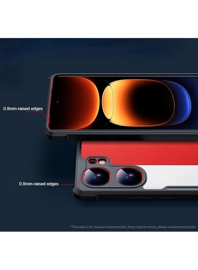 متوافقة مع حافظة Vivo iQOO Neo 9 Pro الفاخرة الشفافة المضادة للصدمات وحامي الهاتف. - Image 2
