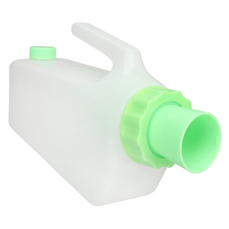 Male Urine Bottle Reusable Spill Proof Thicken Portable 1000ml Urinal with Lid for Men - Image 1