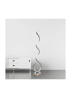 HOCC Silver modern Twisted Lamp  - Image 2