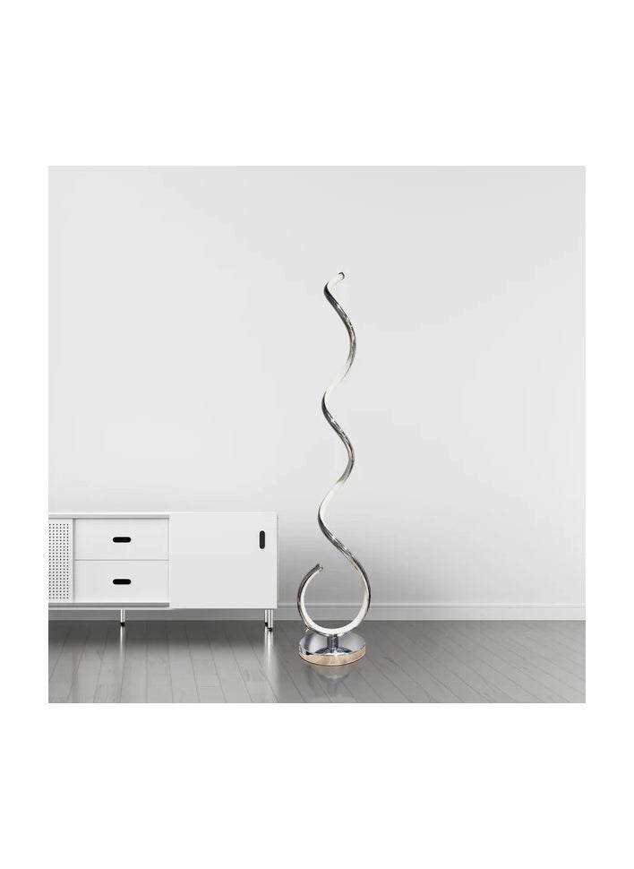 HOCC - Silver modern Twisted Lamp - Image 1