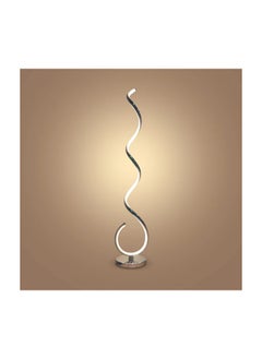 HOCC Silver modern Twisted Lamp  - Image 3