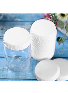 Excefore 100pcs Disposable Paper Cup Covers  - Image 4