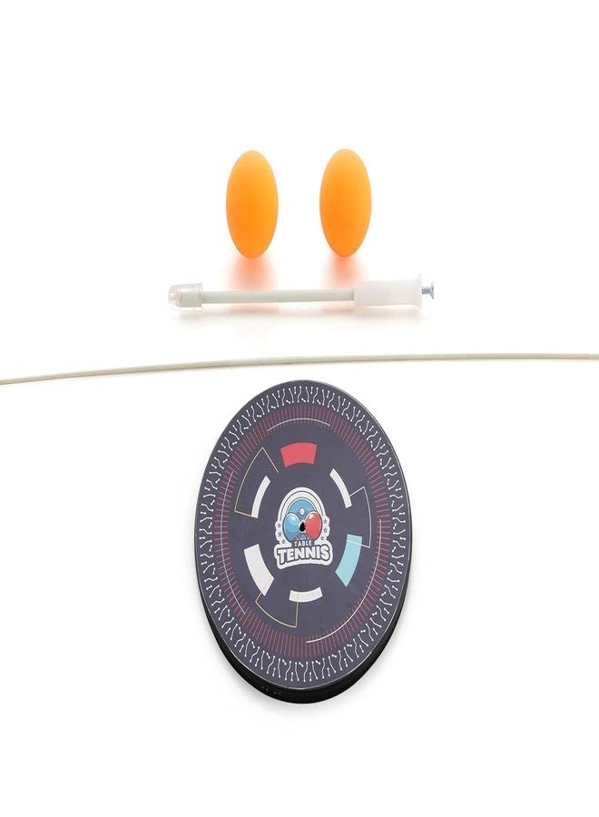 CARRYZE Table Tennis Trainer Toys for Kids & Adults | Rebound Rackets and Balls Base Training Practice Set | Outdoor Indoor Games for Boys & Girls Multicolour (Table Tennis) - Image 3
