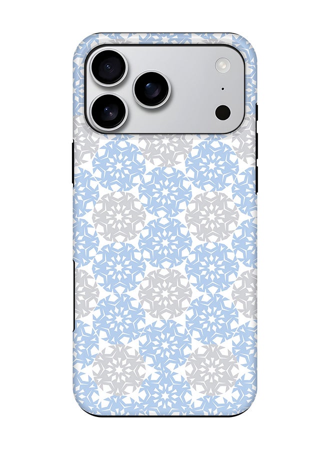 Stylizedd Tough Pro Magnetic Case for iPhone 17 Pro Max, Dual Layer hybrid PC + TPU Mobile Cover Matte - Frozen Snowflakes