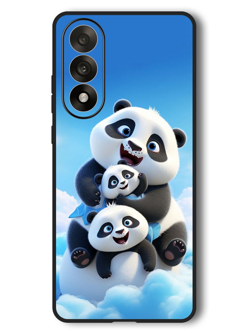Theodor Case Compatible with OnePlus Nord 5 6.83 Inch Protection Shockproof Bumper Cover Panda 2 - Image 1