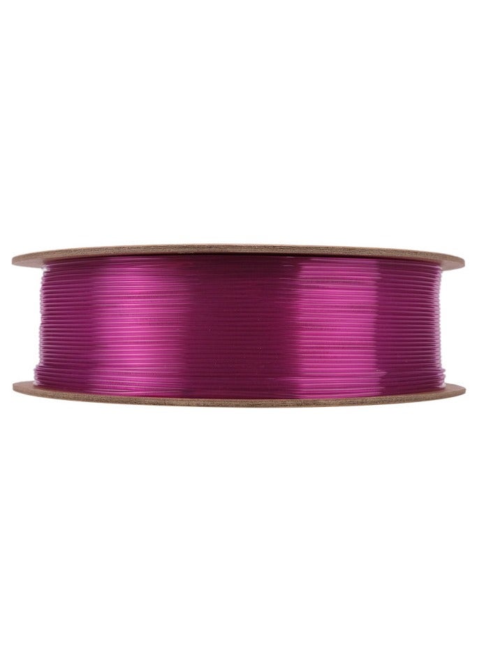 eSun 3D Printer Filament PLA 1.75 mm Dimensional Accuracy +/- 0.05 mm 1 Kg (2.2 lbs) Spool 3D Printing Material for 3D Printers – Glass Purple - Image 3