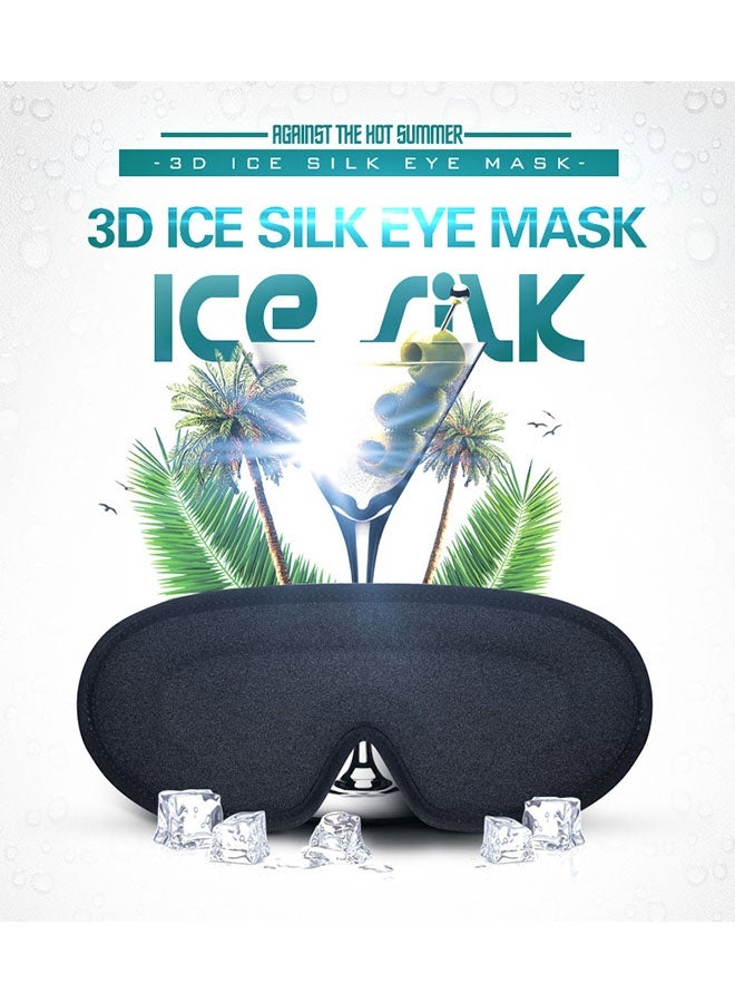 3D Deep Contoured Eye Sleep Mask, Zero Eye Pressure Cup Blindfold for Men Women with Adjustable Strap, Eye Covers for Sleeping, Yoga, Traveling, Sleep Anytime and Anywhere, Black - Image 2