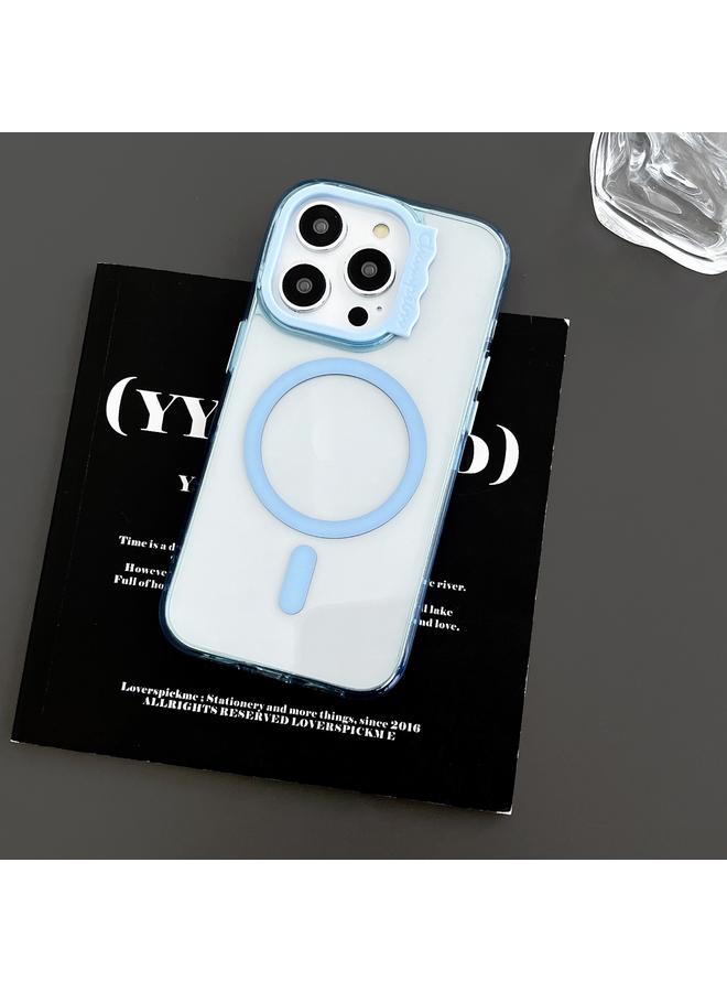 زبون جراب هاتف iPhone 13 MagSafe ملون دائري مموج من مادة البولي يوريثين الحراري الهجينة - Image 2