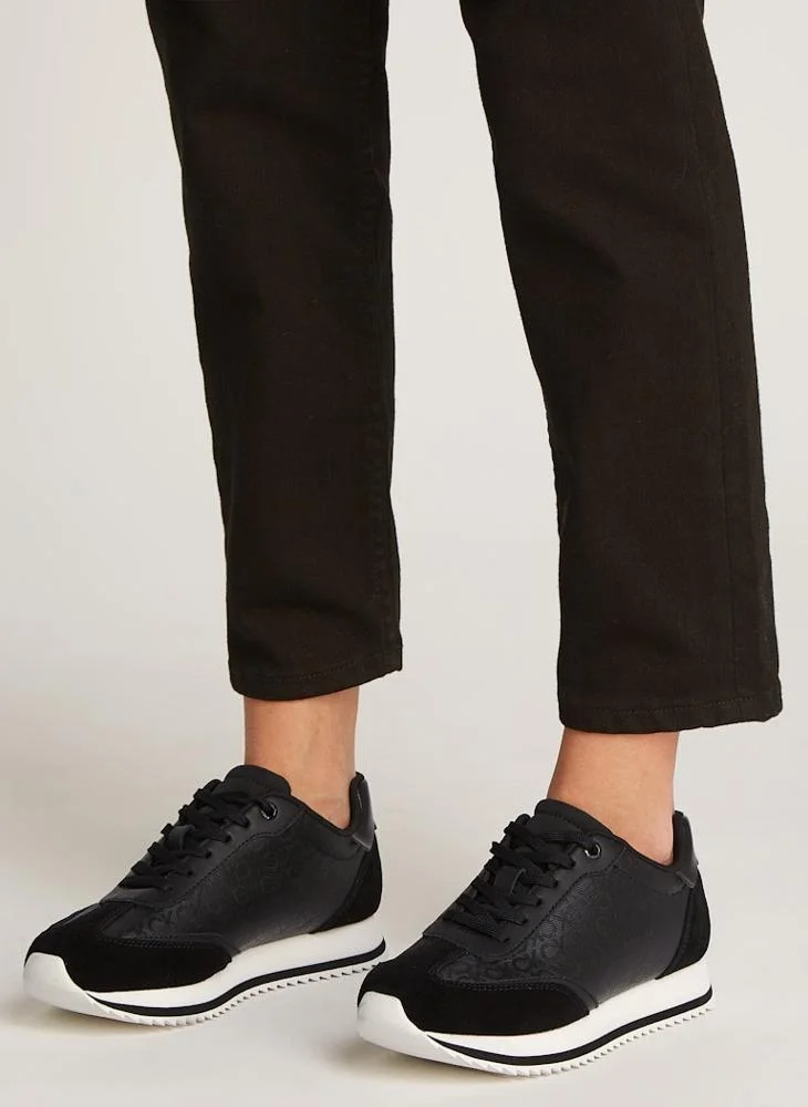 كالفن كلاين Lace Up Low Top Sneakers