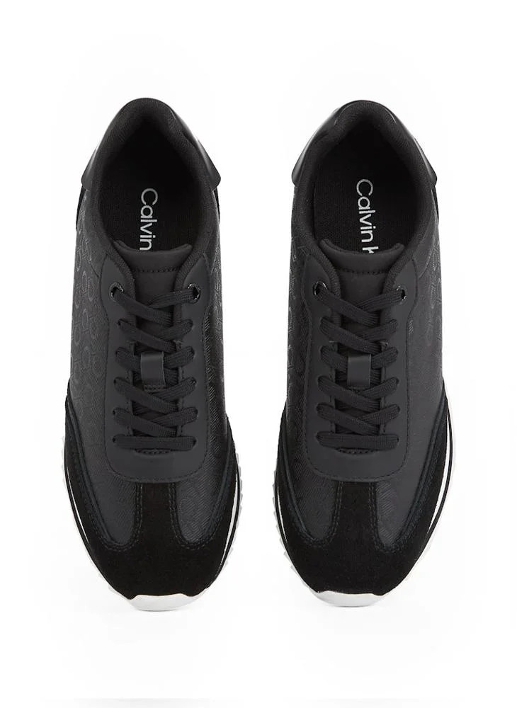 كالفن كلاين Lace Up Low Top Sneakers