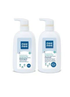mee mee Mee Mee Mild Baby Liquid Laundry Detergent Bottle (500Ml) And Mee Mee Antibacterial Baby Liquid Cleanser Bottle (500Ml)  - Image 1