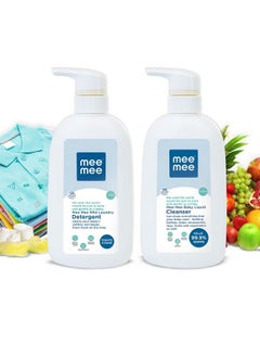 mee mee Mee Mee Mild Baby Liquid Laundry Detergent Bottle (500Ml) And Mee Mee Antibacterial Baby Liquid Cleanser Bottle (500Ml)  - Image 3