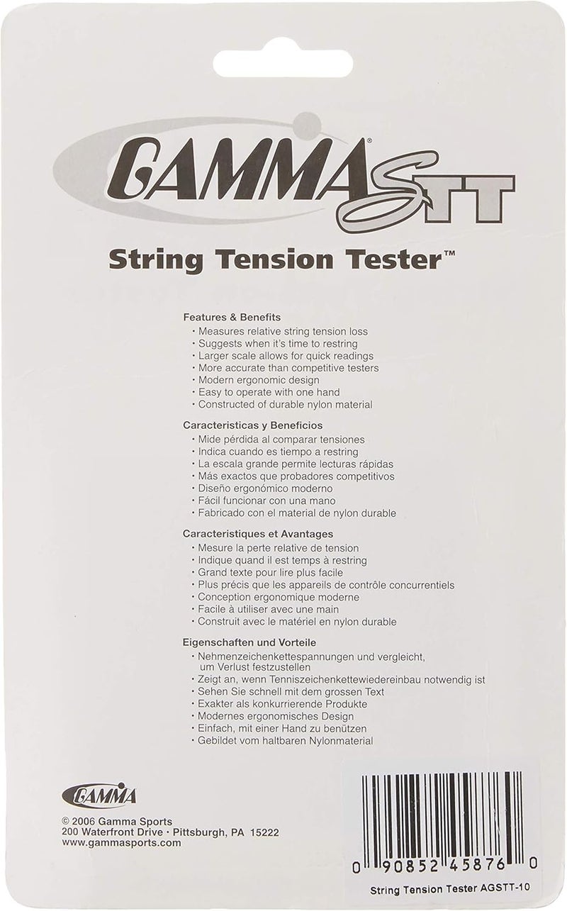 Gamma Sports Racquet String Tension Tester for Tennis, Squash, and Racquetball - One Size - Image 2