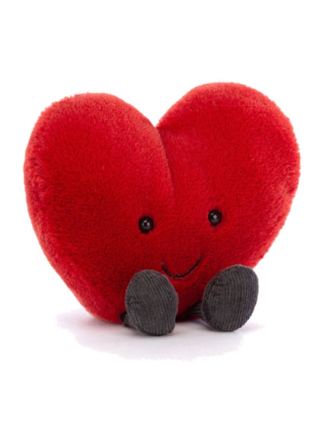 Jellycat Official Amuseable Red Heart Plush – Soft Stuffed Toy with Cordy Legs, Cute Valentine’s Gift for Kids & Adults, Collectible Jellycat Amuseables, 11cm x 12cm - Image 1