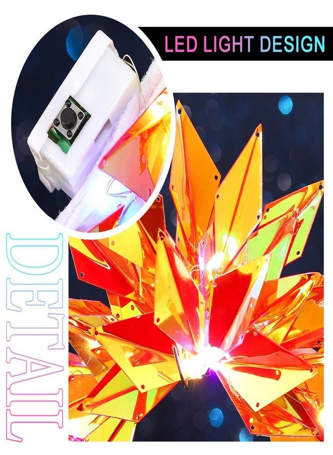 جييرتس تاج مضيء ذهبي من جي إيرتس، إكسسوارات شعر LED للحفلات الراقصة للنساء - Image 4