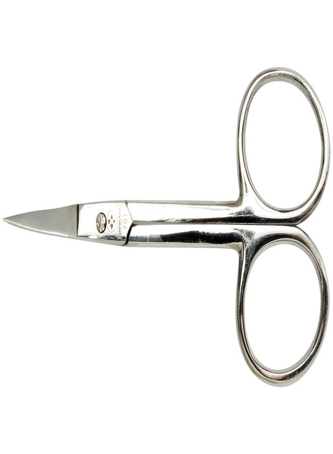 Mundial 701-S Specialty Forged 3 1/2" Curved Embroidery Scissors, Extra Fine Points - Image 1