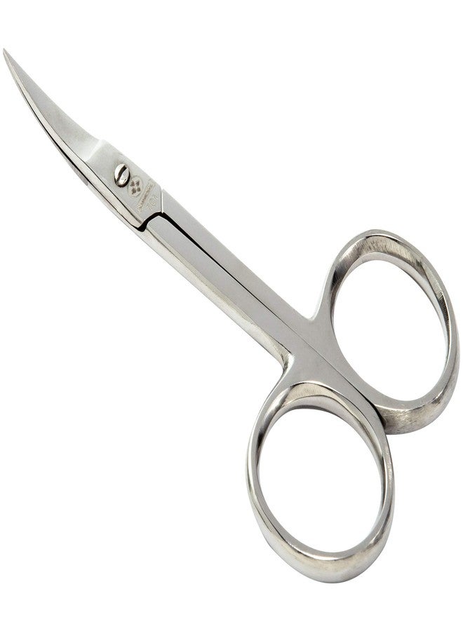 Mundial 701-S Specialty Forged 3 1/2" Curved Embroidery Scissors, Extra Fine Points - Image 3