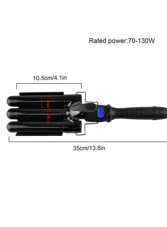 يولو موجة الشعر تجعيد عصا حديدية 28 ملم مع شاشة LCD درجة حرارة قابلة للضبط - Image 2
