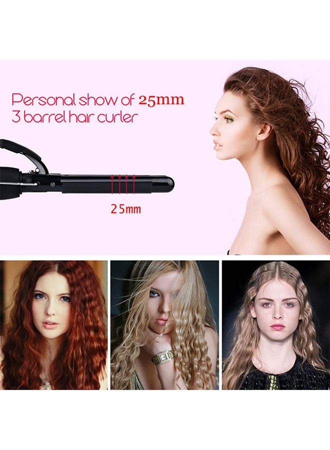 يولو موجة الشعر تجعيد عصا حديدية 28 ملم مع شاشة LCD درجة حرارة قابلة للضبط - Image 5