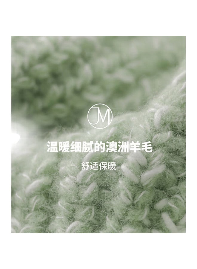 JIUMU Wool Hat For Women, Autumn And Winter Thick Warm Knitted Hat, Ladies' Knitted Cap, Winter Ear Protection Cold-Proof Hat Mh035 - Image 3