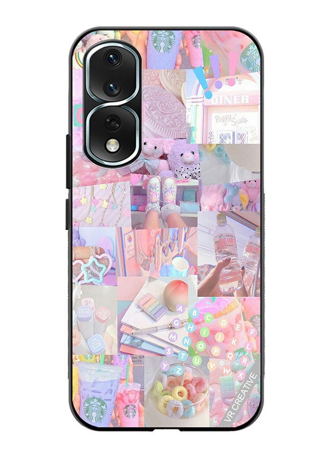 VR CREATIVE - Protective Case Cover For Honor 80 Pro Cute Collage Design Multicolour - Image 1