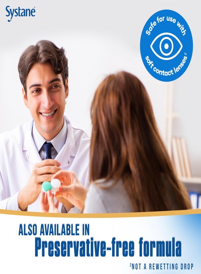 Systane Complete Lubricant Eye Drops, 0.34 Fl Oz, Twin Pack (Pack of 2) - Image 2