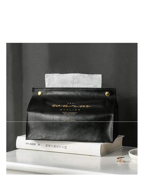 موزع مناديل من جلد البولي يوريثان