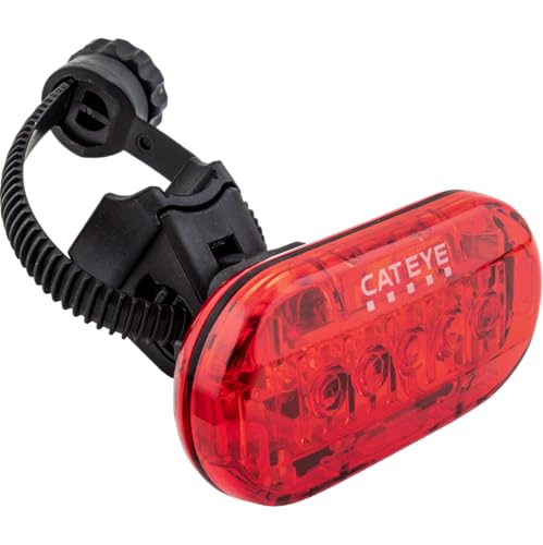 CATEYE Omni 5 Bike Safety Light – IPX4 Waterproof 5 LED Safety Light with 360° Visibility, Multiple Flashing Modes, AAA Battery, 200+ Hour Runtime, Fits Road, Urban, MTB & Kids Bikes - Image 1