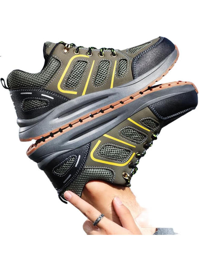 Jingtu Men'S Anti-Slip Steel Toe Cap Puncture-Proof Wear-Resistant Lightweight Work Safety Shoes 3070 Size 39 - Image 2