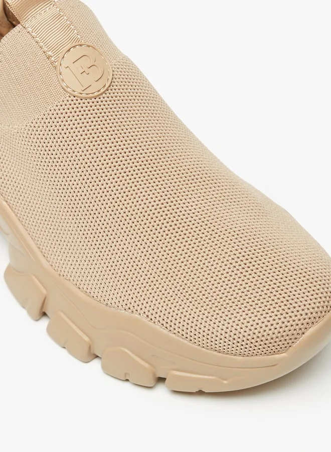 Flora Bella By Shoexpress Women's Textured Slip-On Sports Shoes