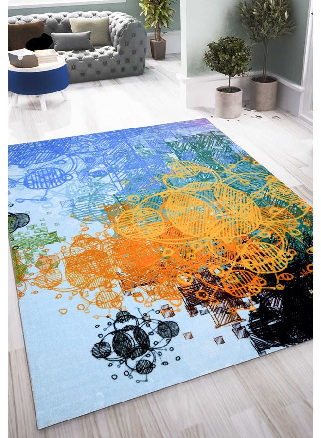 شركة موكيت ماك سجادة كرنفال تناسق الألوان 133*190 سم - Image 1