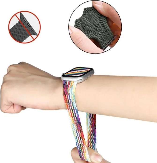 Polhammobile Polham 40MM Ultra Light and Comfortable Strap Band Compatible with Apple Watch 4-5-6, Ultra Durable Locking Strap