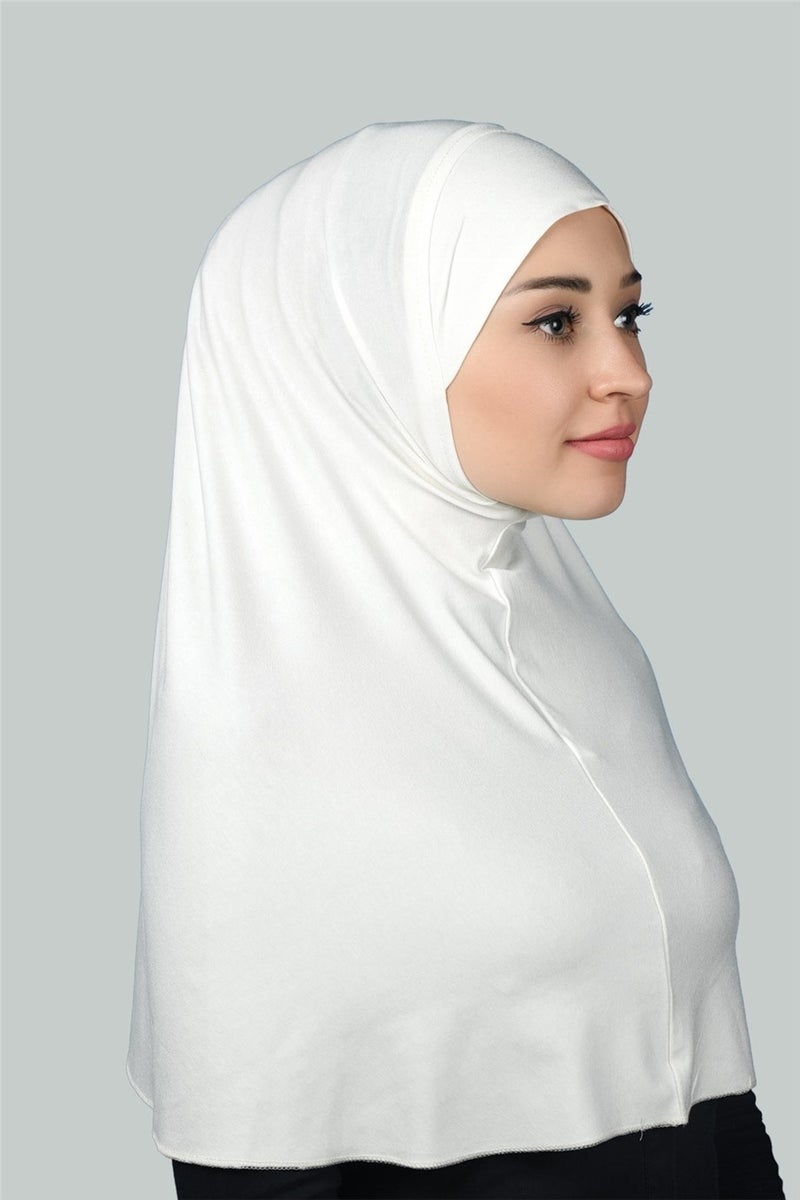 Altobeh Ready-made Hijab Practical Scarf Hijab Hijab - Prayer Cover (Xl) - Ecru  - Image 1