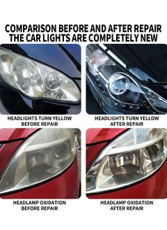 SARAQITA Car Headlight Repair Fluid 120ml -  Innovative Headlight Cleaner and Restorer  - Image 4
