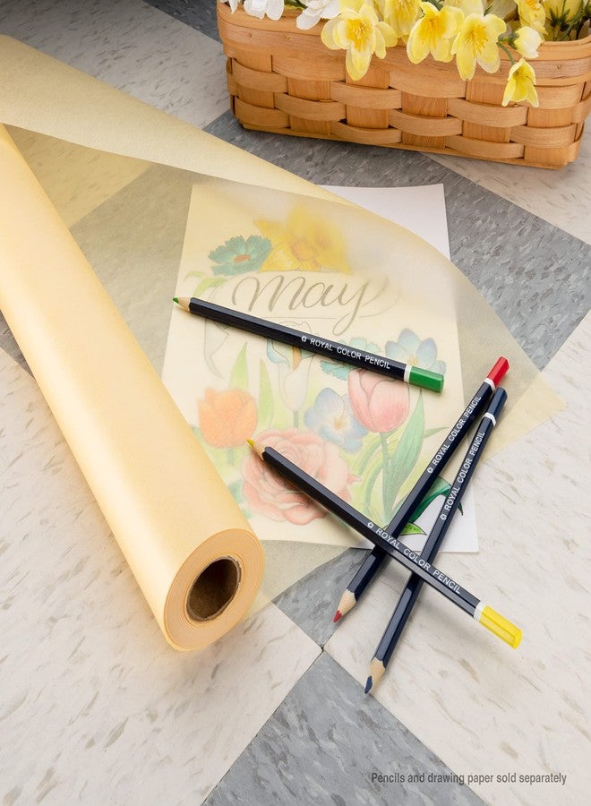Bee Paper Company Bee Paper 18" x 50 yds Sketch and Trace Roll, Canary - Image 5