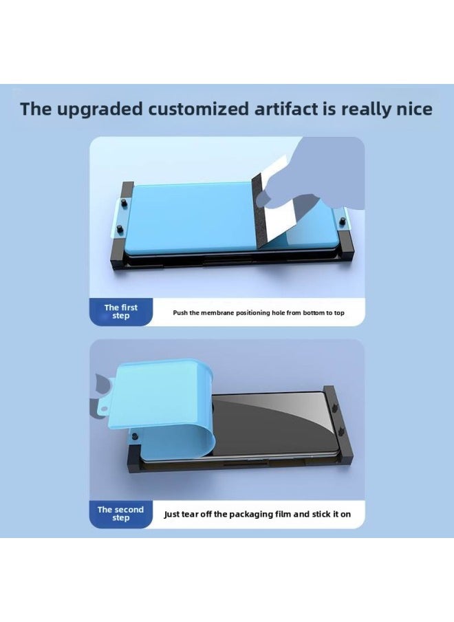 Generic - For HuaweiNova7pro Mobile Phone Film Nove7por Tempered Ceramic Film Nvoe7se5g Navo Nova N-Color:Upgraded Ceramic Membrane Black Edge Explosion Proof♦Super Clear 2 Pieces Of Artifact-Dimensions:For HuaweiNova7Pro - Image 1