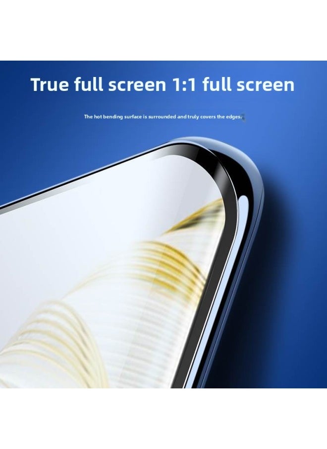Generic - For HuaweiNova7pro Mobile Phone Film Nove7por Tempered Ceramic Film Nvoe7se5g Navo Nova N-Color:Upgraded Ceramic Membrane Black Edge Explosion Proof♦Super Clear 2 Pieces Of Artifact-Dimensions:For HuaweiNova7Pro - Image 1