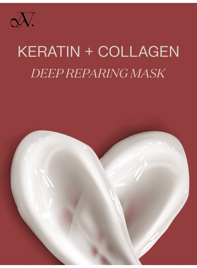 AVRELLE Hair Mask with keratin & Collagen 300ml - Image 3