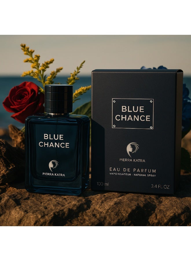 بييرا كاترا عطر بلو شانس او دي بارفان -100 مل - Image 1