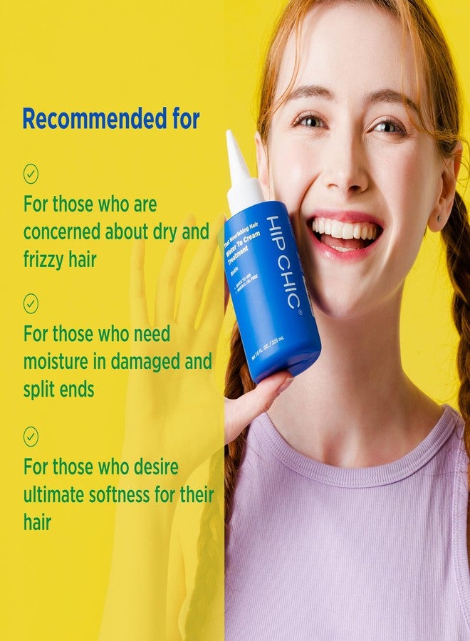 HIP CHIC That Nourishing Hair Water To Cream Treatment, Non Toxic, Milk Protein Ampoule, Vitamin B7 (Biotin), Stronger Hair, Protein Nourishment Care, 7.6 Fl Oz - Image 4