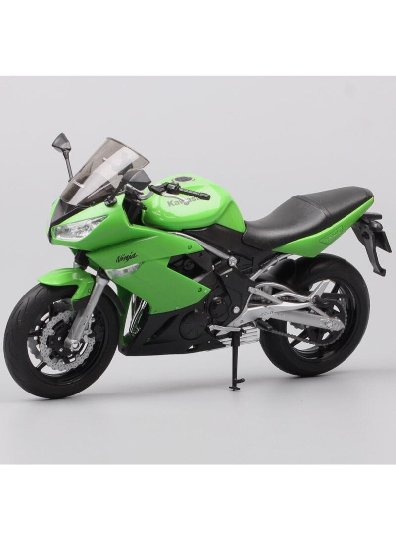 ويلي نموذج دراجة نارية رياضية كاواساكي نينجا 650R - مصبوب بمقياس 1/10 - Image 2