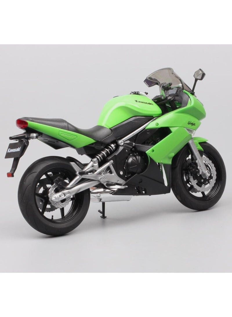 ويلي نموذج دراجة نارية رياضية كاواساكي نينجا 650R - مصبوب بمقياس 1/10 - Image 3