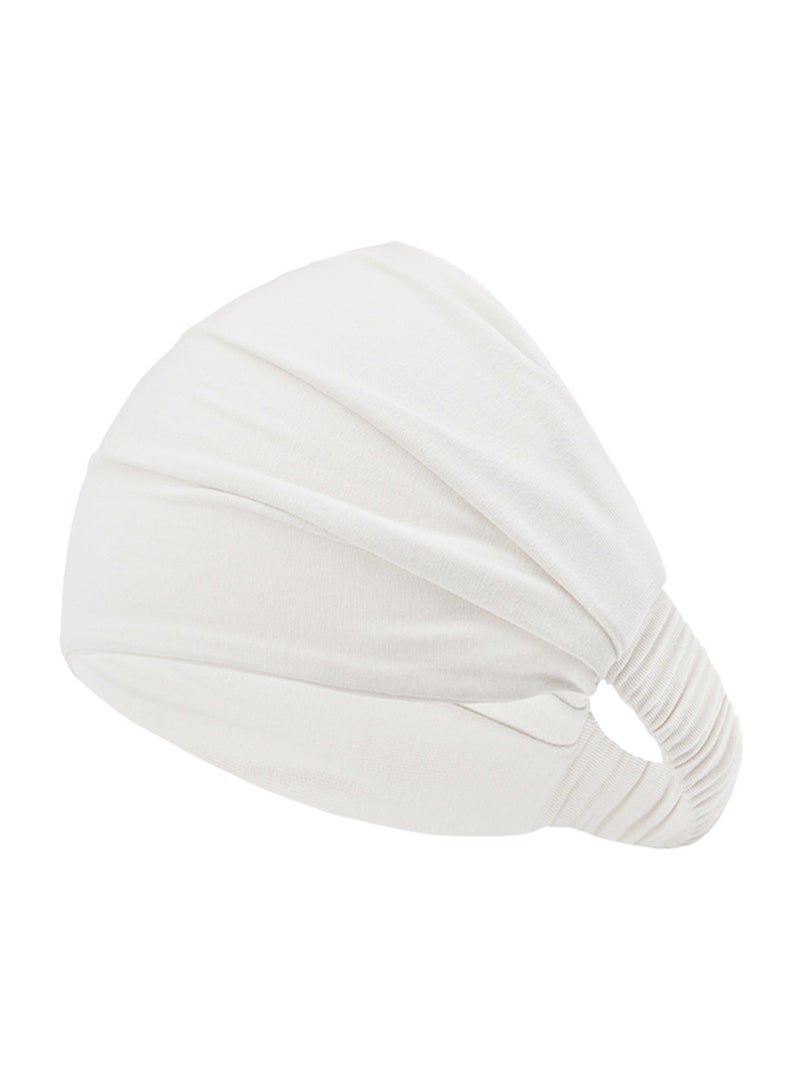 Women Hijab Head Cover Sport Undercap Women Anti-Slip Sweat-Absorbent Wide Brim Turban Hat  Wear Women Abaya Accessories - Image 5